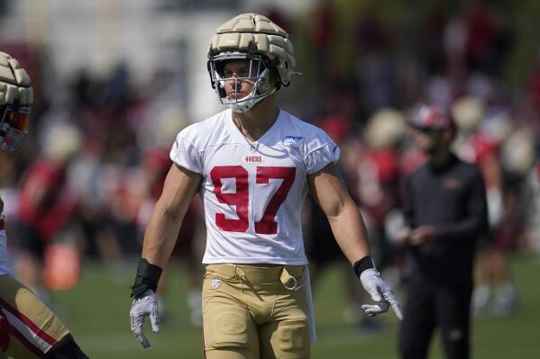 49ers remain 'confident' they will resolve holdout with star defensive end  Nick Bosa