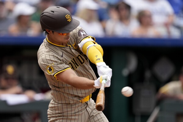 Kim's 3-run double helps lead Padres past Royals 7-3 | AP News