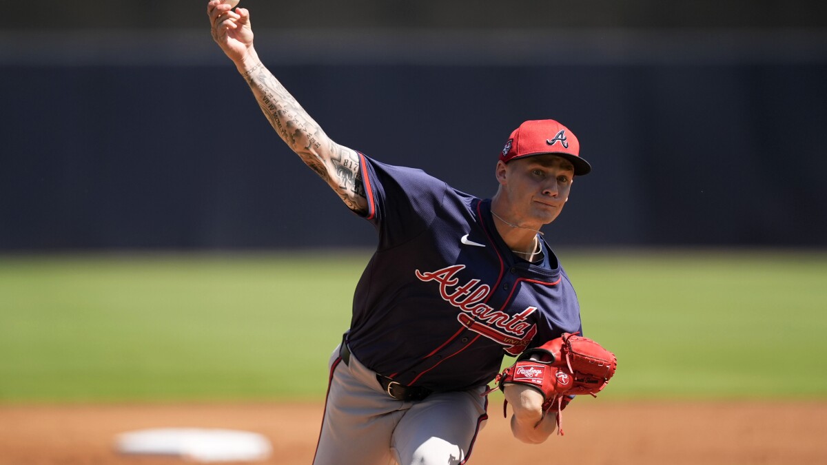 Braves option top prospect AJ Smith-Shawver to minor league camp
