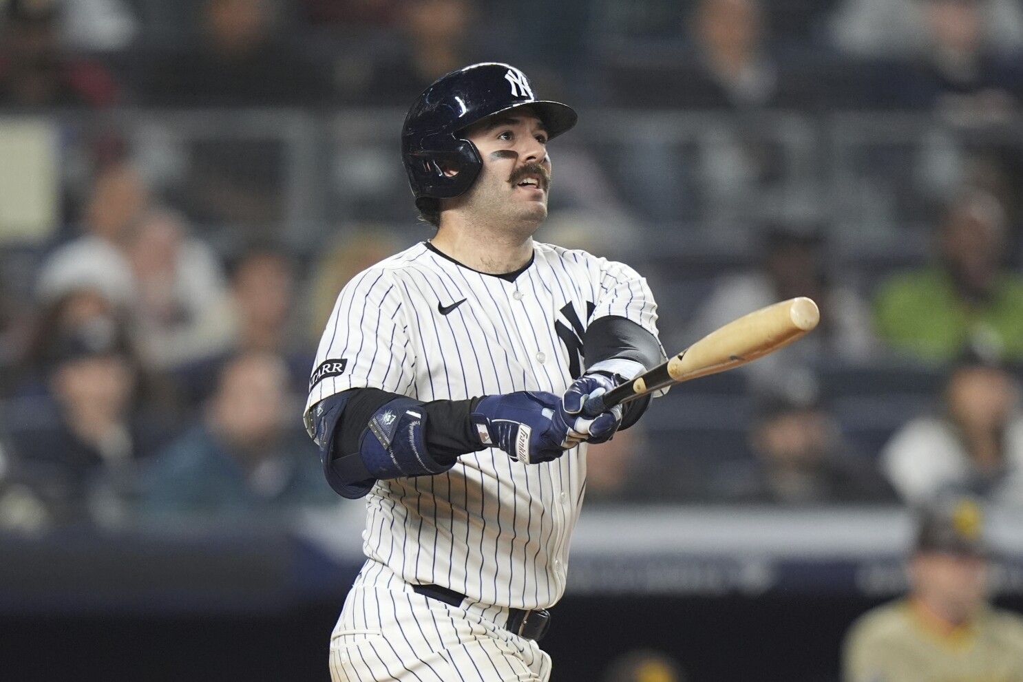 Wells' grand slam gives him 5 RBIs in 10-run 7th inning as Yankees beat Padres 12-3