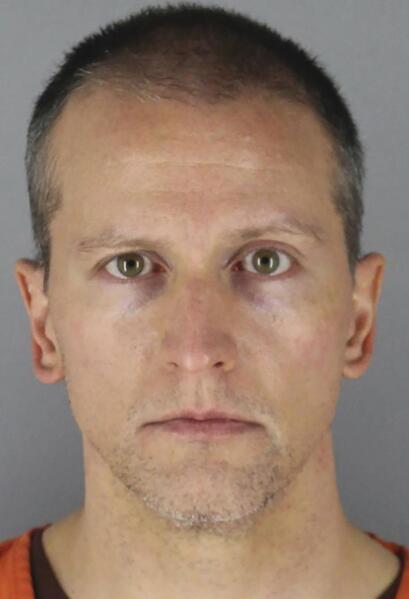 FILE - This undated photo provided by the Hennepin County Sheriff's Office in Minnesota on June 3, 2020, shows former Minneapolis police officer Derek Chauvin. Chauvin has been relocated from the restrictive confines of a Minnesota state prison to a medium-security federal lockup in Arizona where he will likely be given a little more freedom and have a greater sense of autonomy despite his infamy for killing George Floyd. (Hennepin County Sheriff's Office via AP, File)