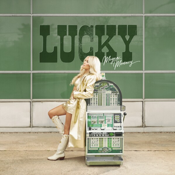 This cover image released by Sony Music shows "Lucky" by Megan Moroney. (Sony Music via AP)