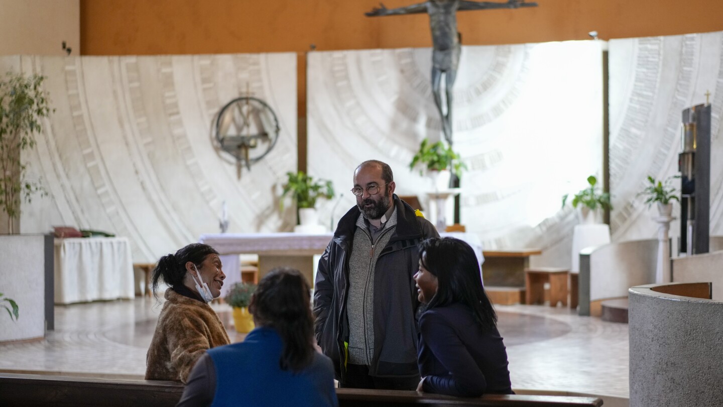 Transgender women near Rome pray for Pope Francis, celebrate his outreach