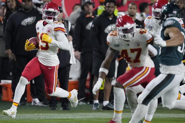 Chiefs' Kadarius Toney Makes Most of His Super Bowl Touches