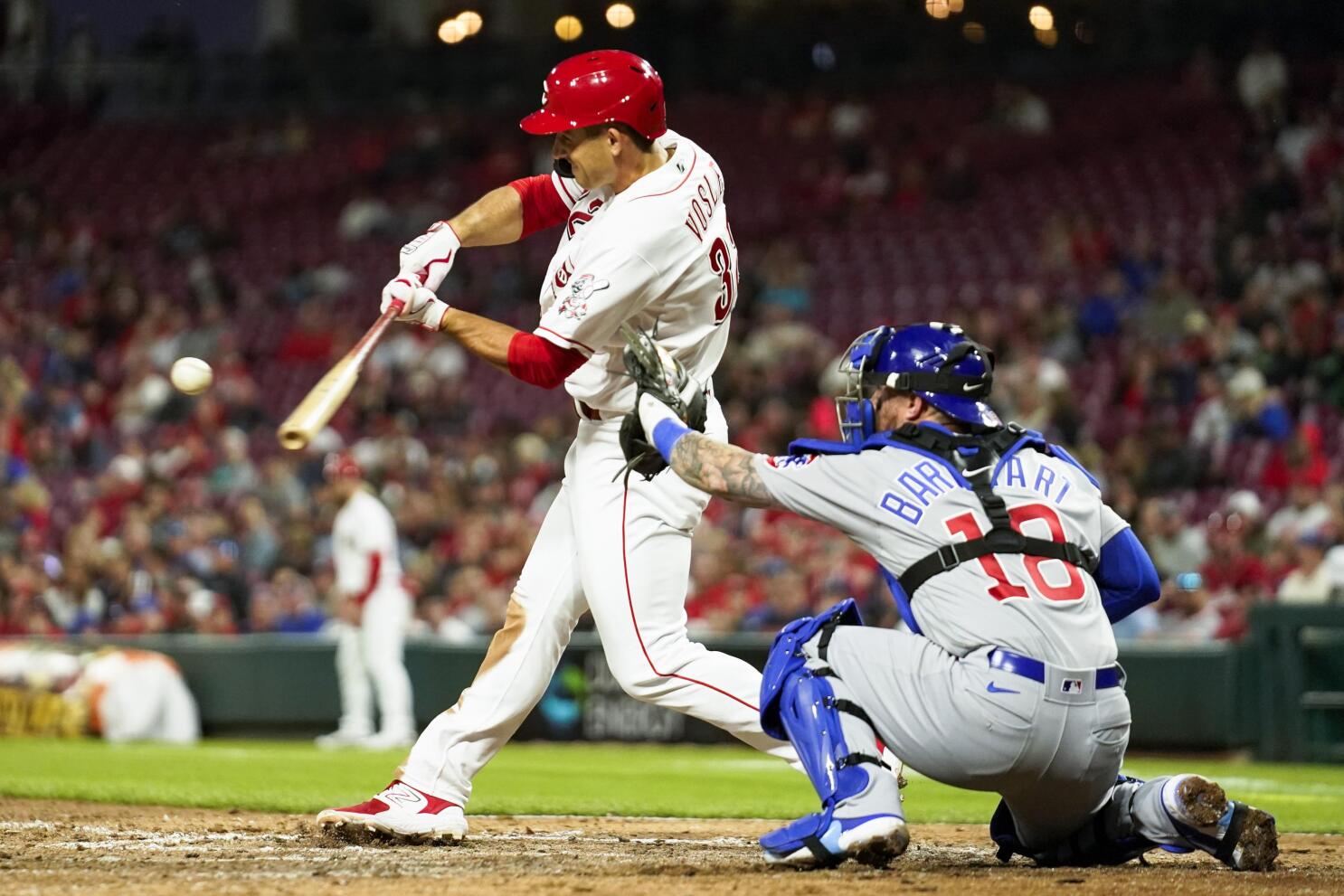 WATCH: Dansby Swanson Clubs First Home Run of Spring for Chicago