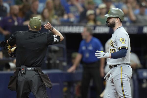 Major league-leading Rays get 3 home runs, beat Brewers 8-4