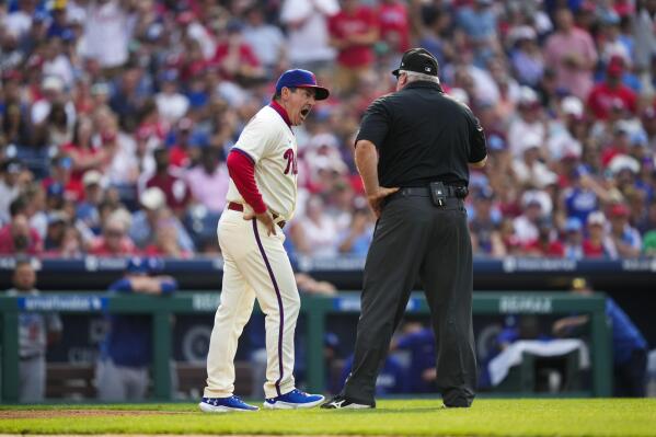 Phillies' Rob Thomson ejected after pitch clock doesn't reset for Aaron  Nola