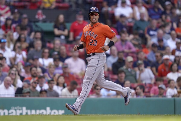 Astros in 9-4 win over the Red Sox