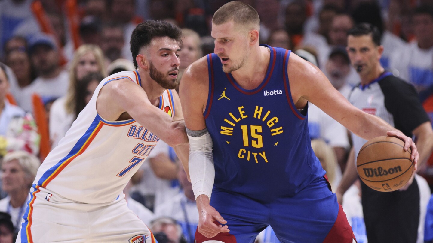 Jokic's 44 points, 15 rebounds not enough as Thunder top Nuggets to go up 3-2 in West semis