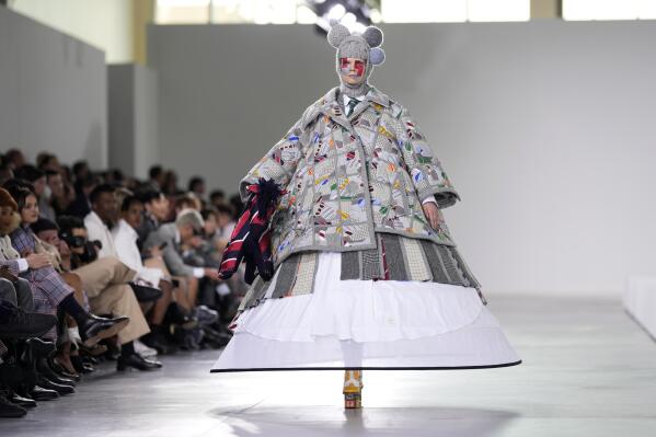 American Designer Thom Browne's Fall 2022 Collection Is Being Showcased At Fashion  Show In New York
