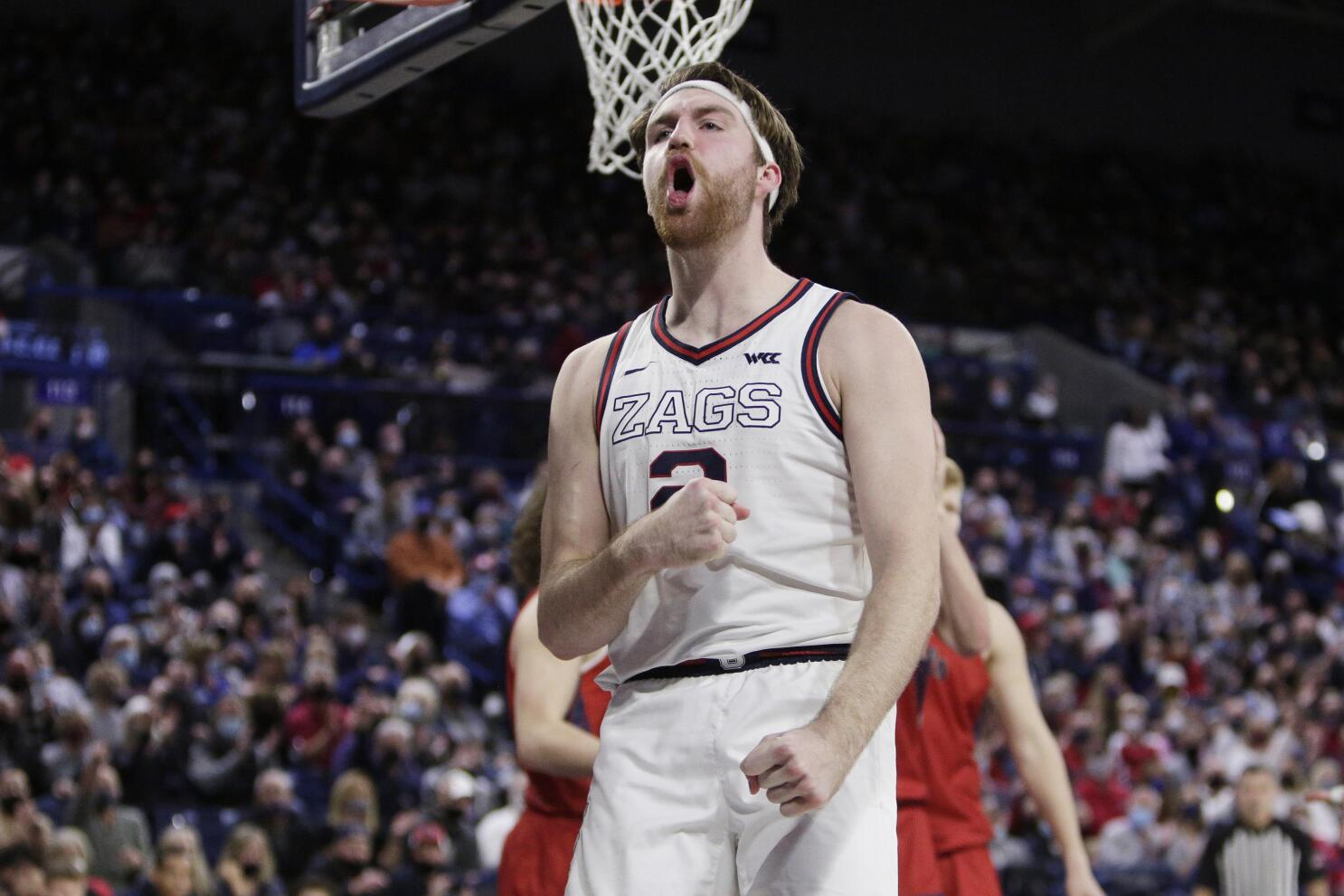 Drew Timme Becomes Zags' All-Time Scoring Leader vs. St. Mary's