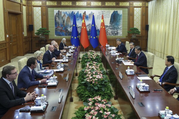 A China, EU summit exposes divisions over Ukraine, trade and