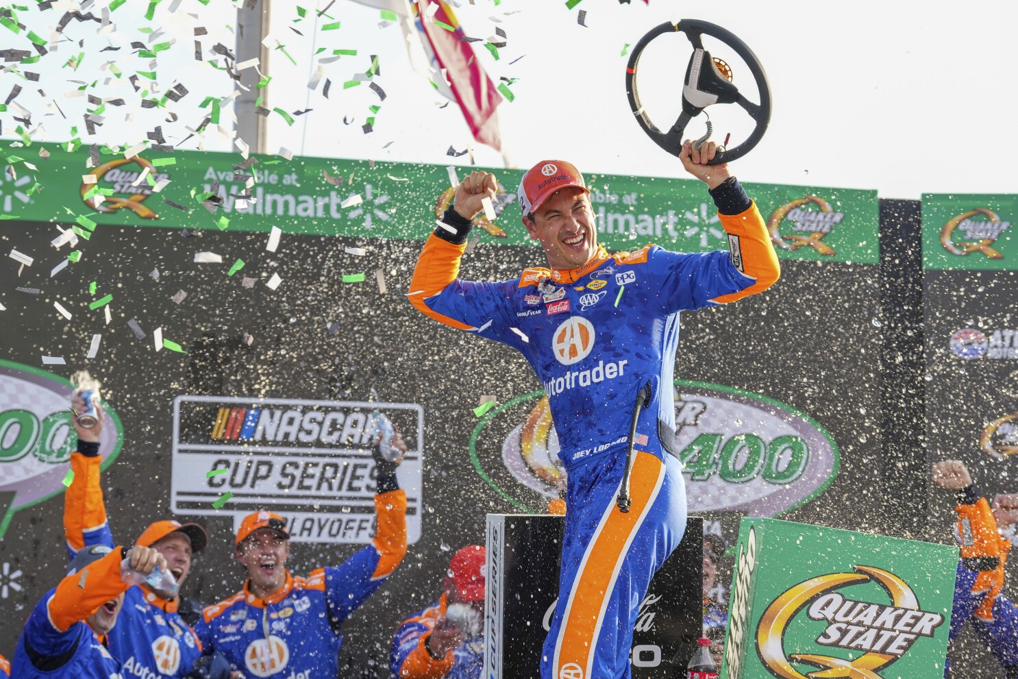 Joey Logano wins NASCAR playoff opener at Atlanta