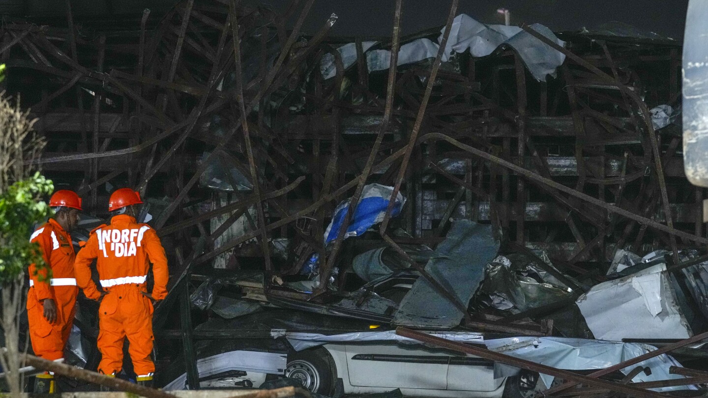 Billboard that collapsed in Mumbai storms killed a minimum of 14 and injured 75