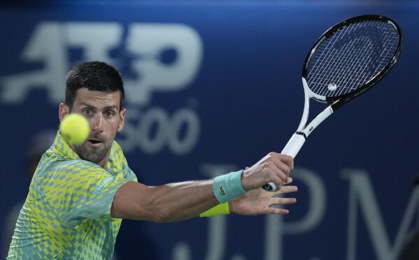Djokovic returns to action with victory in Dubai