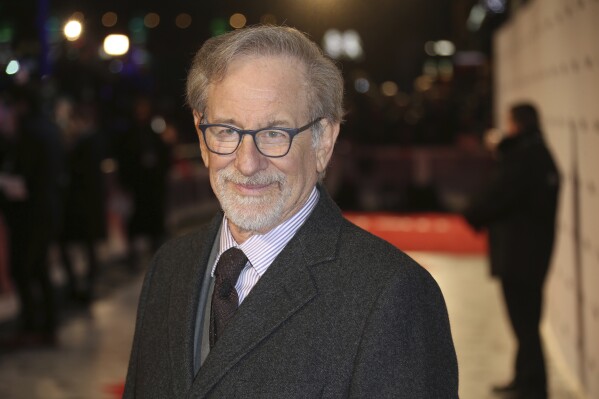 Director Steven Spielberg poses for photographers upon arrival at the premiere of the film 'The Post ' in London, Wednesday, Jan. 10th, 2018. (Photo by Joel C Ryan/Invision/AP, File)