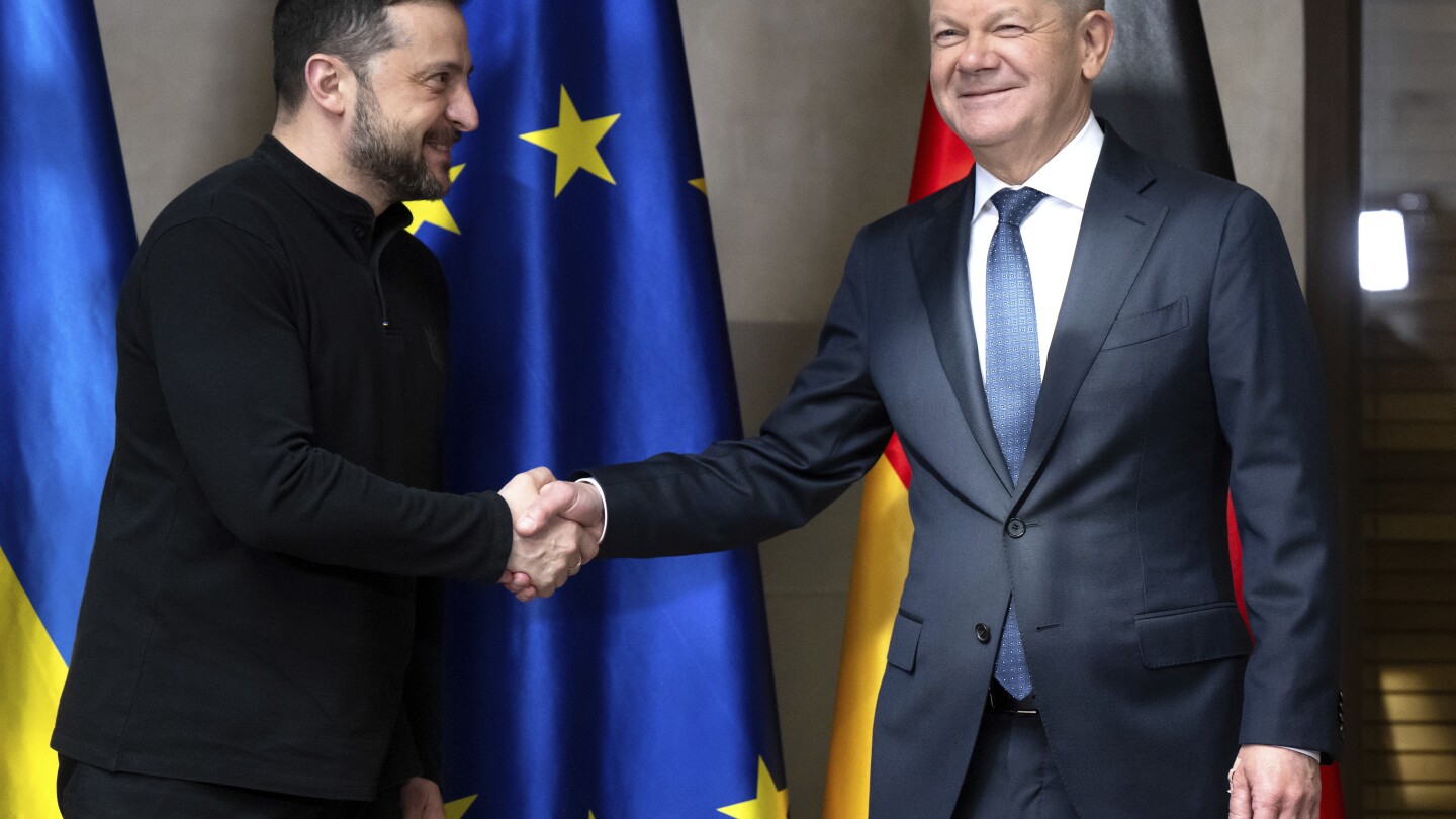 Zelenskyy meeting with European Union leaders 2024