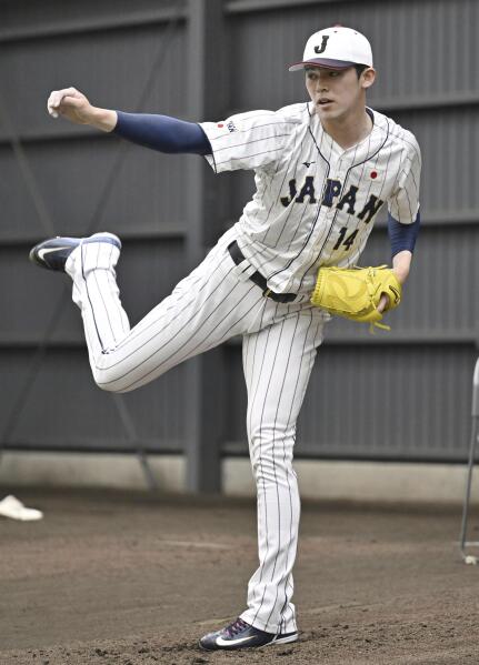 Hideki Matsui first pitch MLB Japan tour