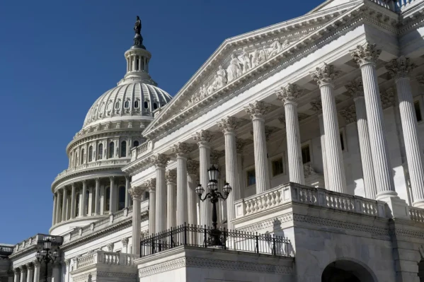 FILE - The Capitol stands in Washington, April 18, 2023. (AP Photo/J. Scott Applewhite, File)

