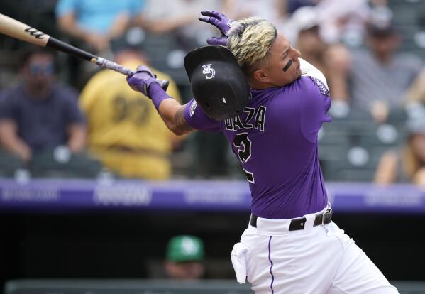 Charlie Blackmon Slow Motion Swing 