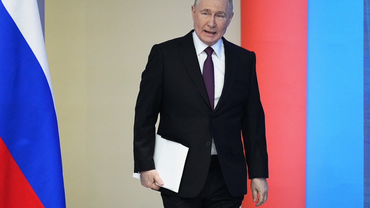 МОСКВА АП — Руският президент Владимир Путин отправи в четвъртък