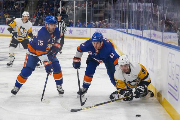 Jarry, Pens keep Isles winless in new arena, 1-0 - ABC7 New York