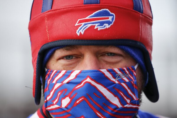 Lucky few Bills fans eager to cheer on team from stands