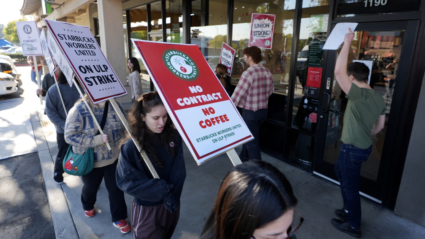 Starbucks strike expands, closes just about 60 US shops