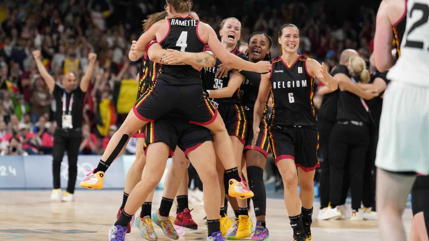 Emma Meesseman helpt België door naar de kwartfinales van het Olympische damesbasketbal