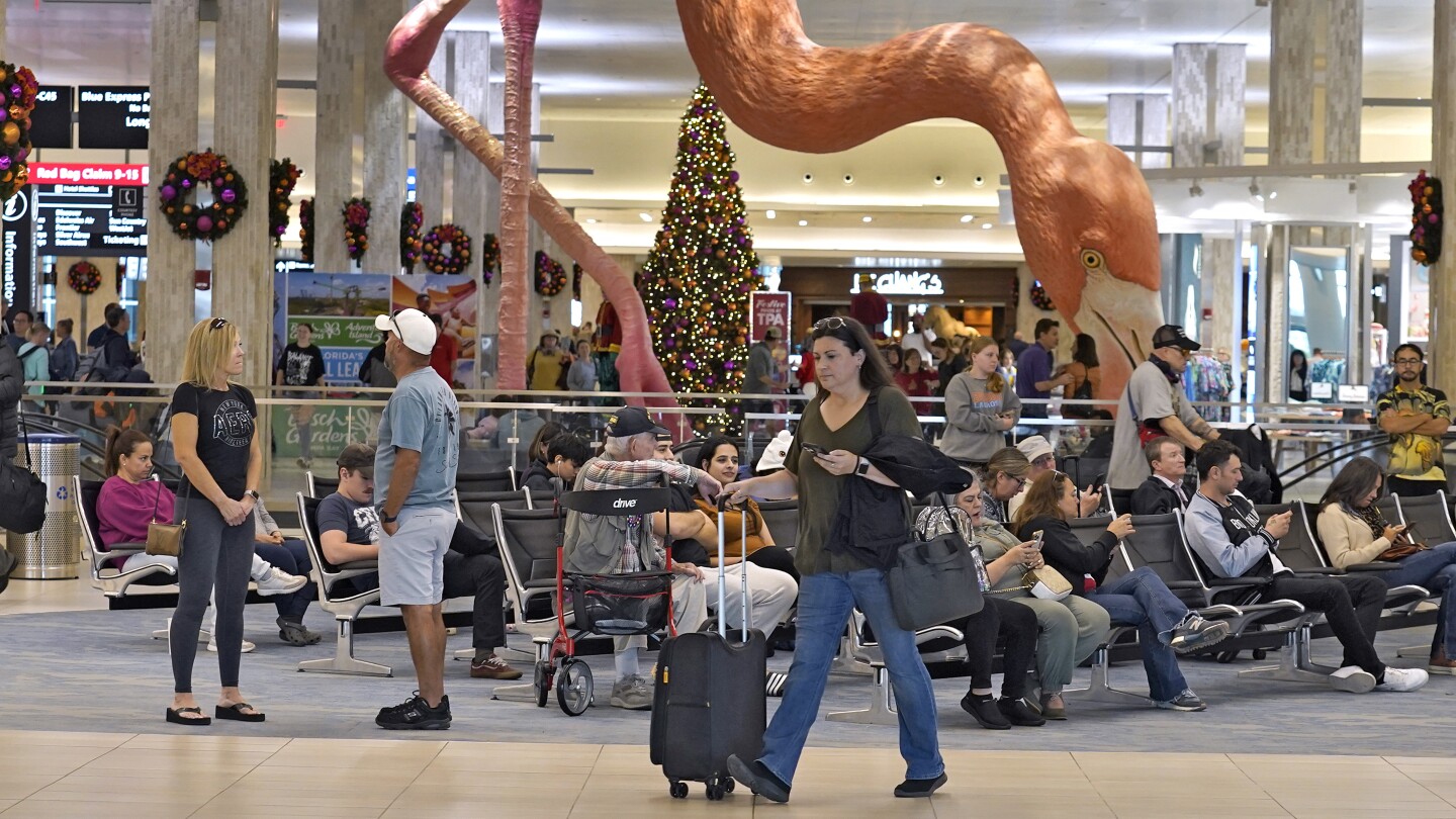 Holiday travel is mostly pleasant, but with some annoying disruptions again on Southwest Airlines