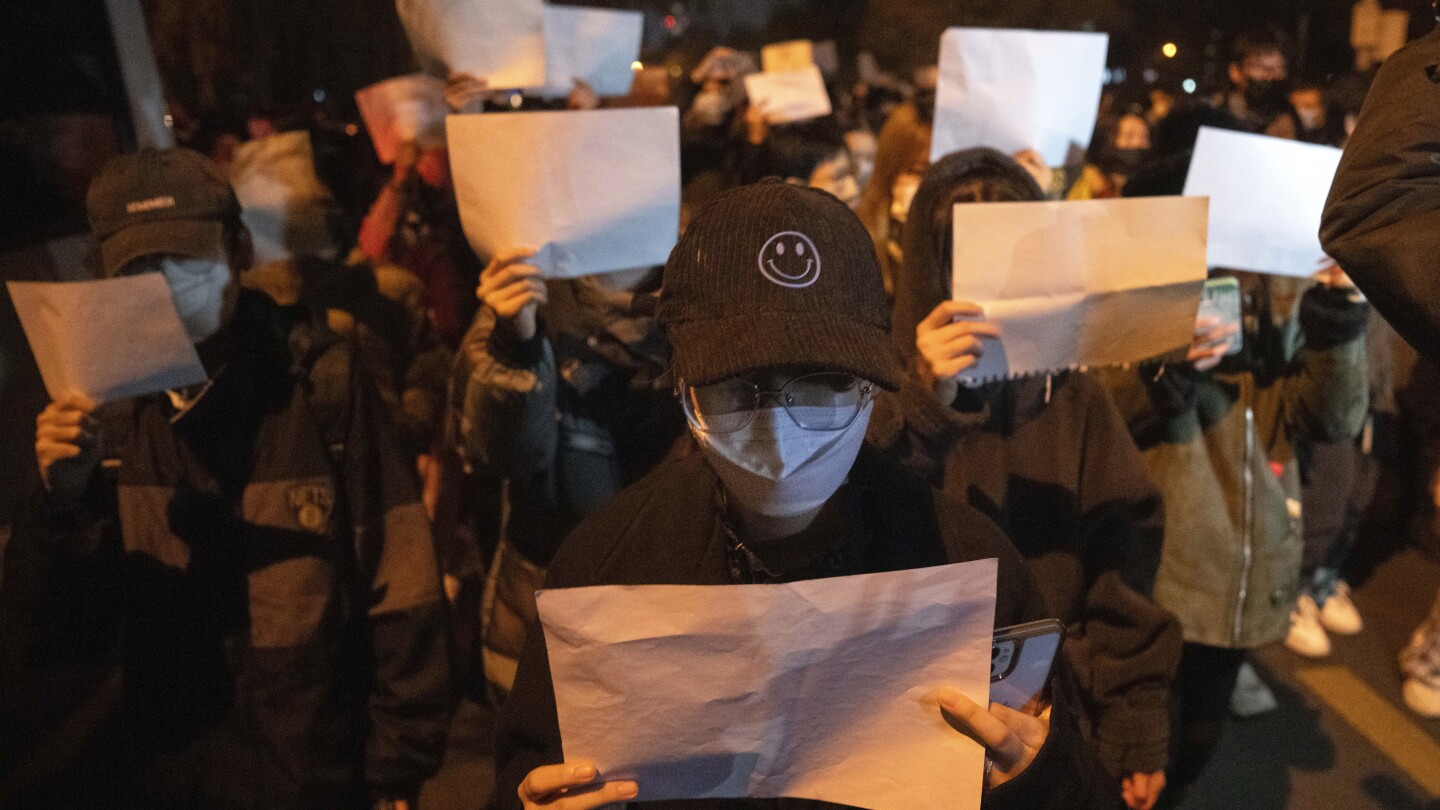 China's White Paper Movement: One year on, six protesters share their  stories - Amnesty International