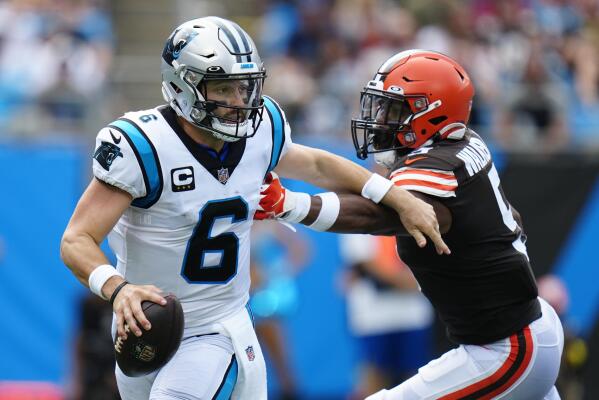 browns vs panthers full game