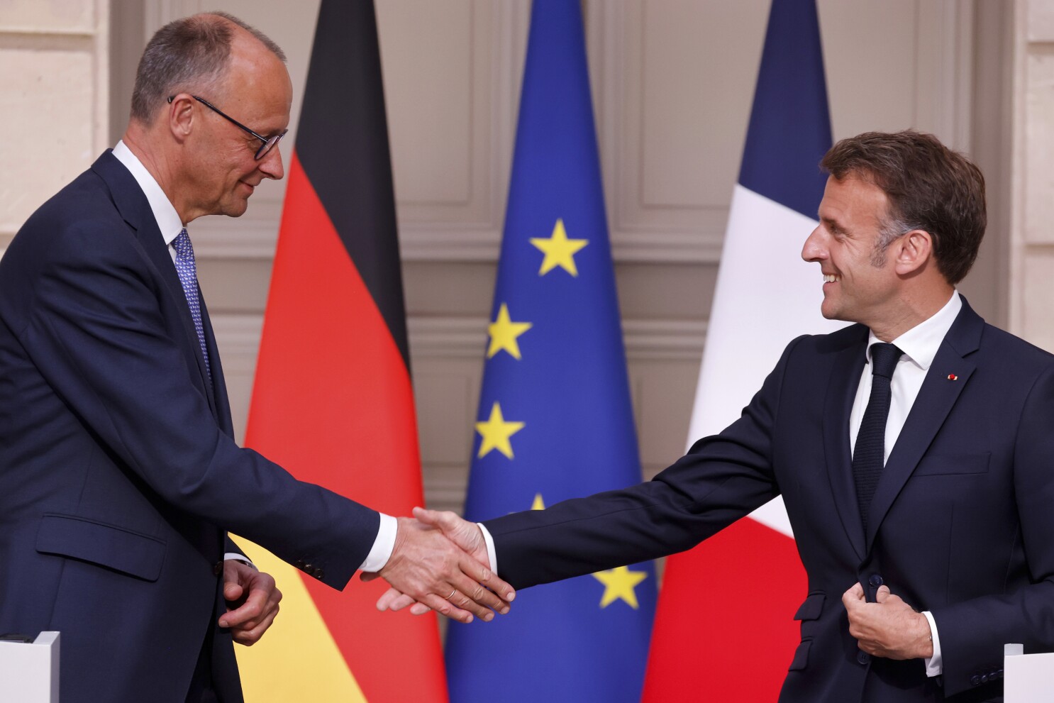 Merz stresses European unity and defense during his first trip as German chancellor