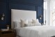 This image provided by DGI Designs shows a bedroom in a contemporary Chicago home. Devon and Michael Wegman, the duo behind the interior design and build firm DGI, created drama and depth with a deep blue behind the bed and nightstands. (DGI Designs via 番茄直播)