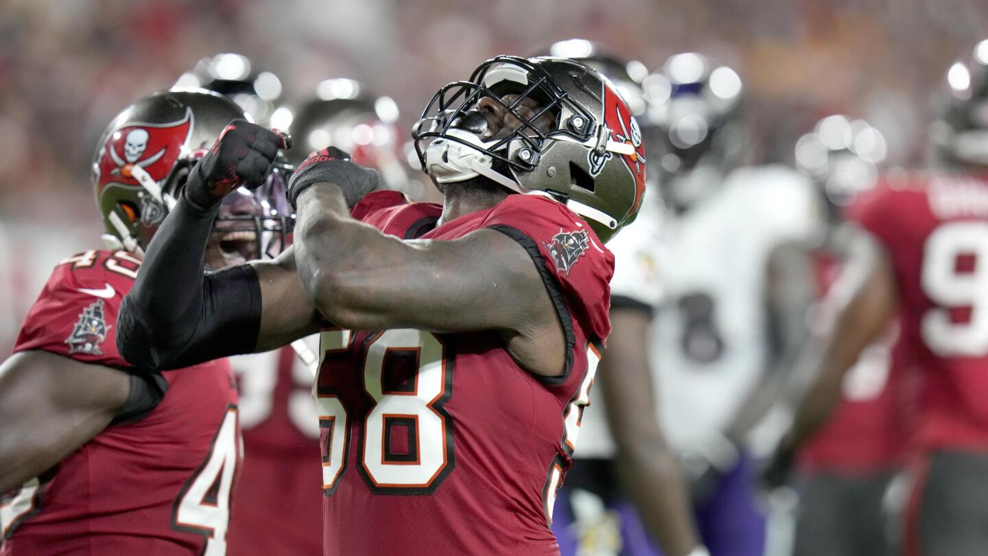 Primetime is not the Bucs' time as Ravens win 27-22: Week 8 game recap