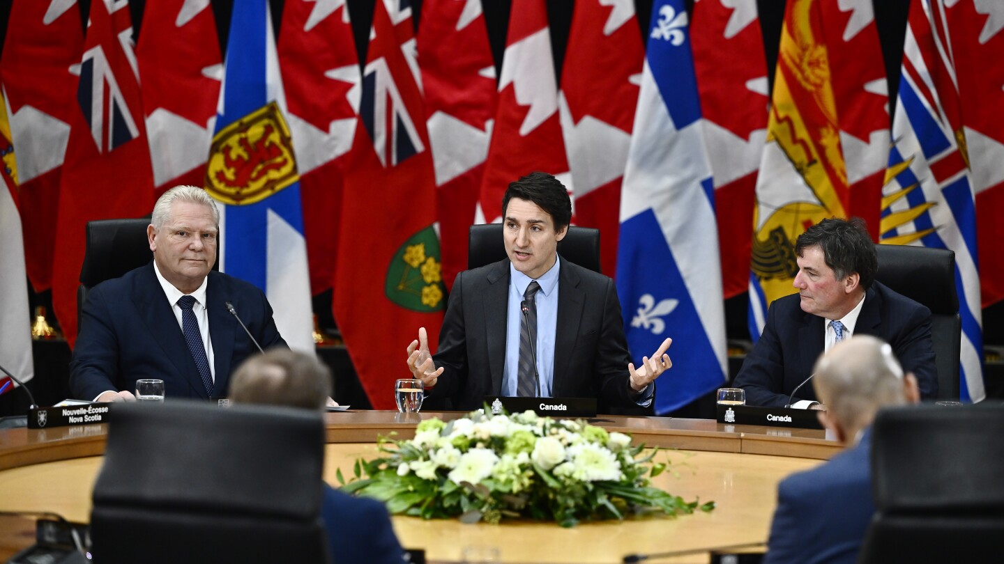 Trudeau vows Canada will respond to Trump's tariffs, but says burden will be shared across regions