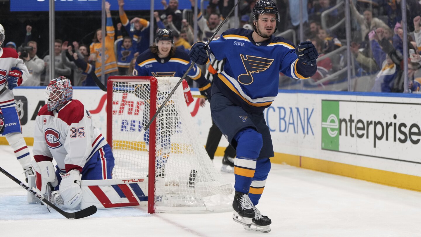 Blues Extend Winning Streak with Predators Victory