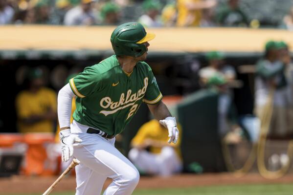 Matt Olson draws a start off; he's played in all of A's games