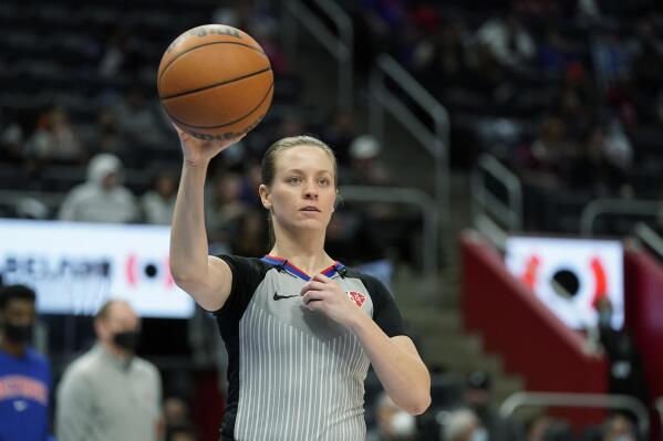 Natalie Sago, Jenna Schroeder form NBA's first two-woman ref crew
