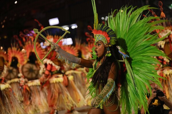 Carnival in Brazil: Scenes from the Sambadromes - February 14