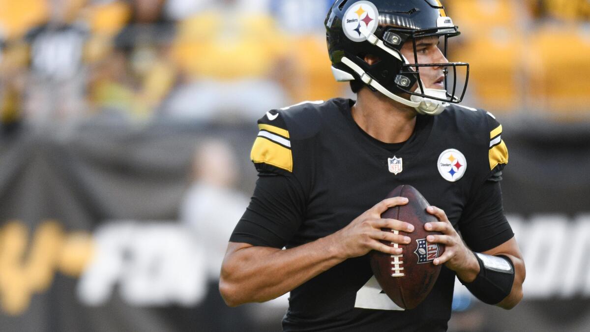 Kevin Colbert on Steelers QB Mason Rudolph: 'If we started the