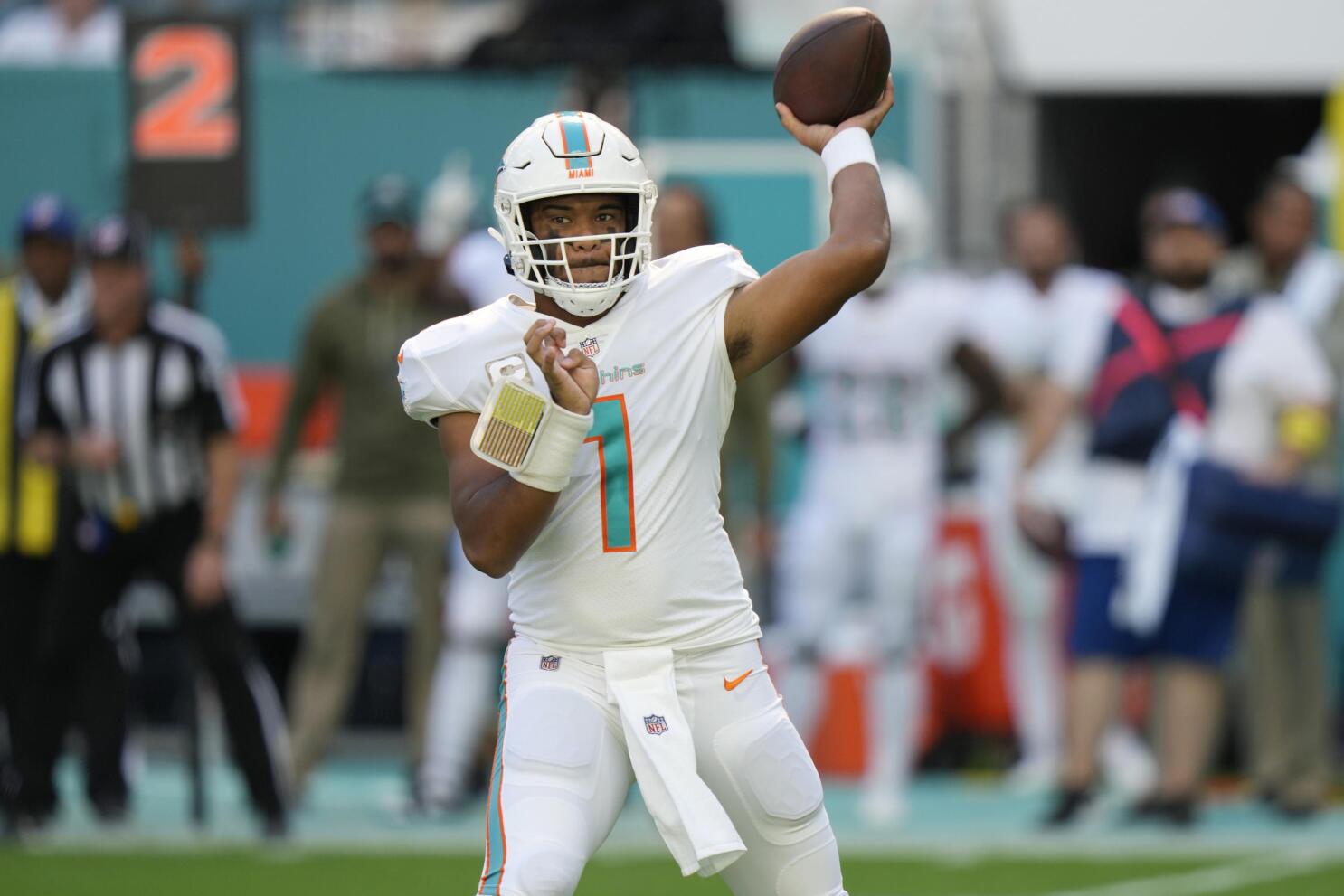 And just like that Miami Dolphins down to Jets by 10 after Tua interception