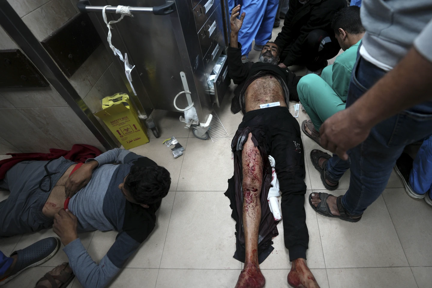 Gaza attack survivor 