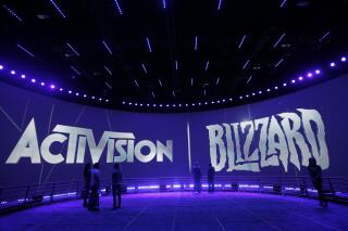 FILE - This June 13, 2013 file photo shows the Activision Blizzard Booth during the Electronic Entertainment Expo in Los Angeles.  Activision Blizzard, the high-profile video game maker facing growing legal problems stemming from allegations of a toxic workplace culture, has settled with U.S. workplace discrimination regulators. The company reached a deal with the U.S. Equal Employment Opportunity Commission to settle claims of sexual harassment, pregnancy discrimination and retaliation against employees who spoke out, according to court documents filed Monday, Sept. 27, 2021.  (AP Photo/Jae C. Hong, File)