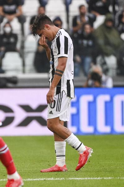 Dybala off injured as Juventus labors to 3-2 win over Samp | AP News