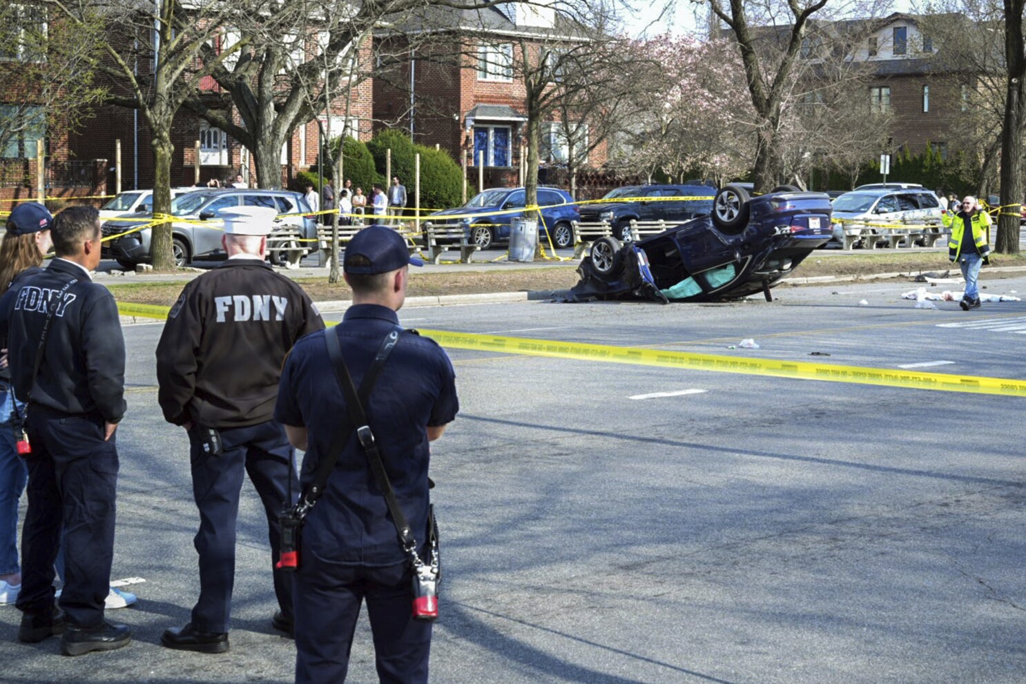 Driver facing multiple charges in Brooklyn crash that killed mother, two  children | AP News