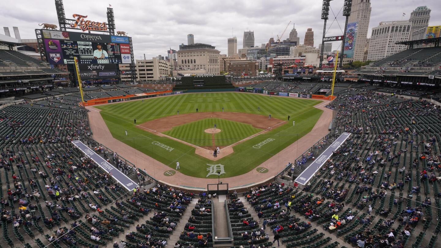 The Detroit Tigers stadium will look a little different this