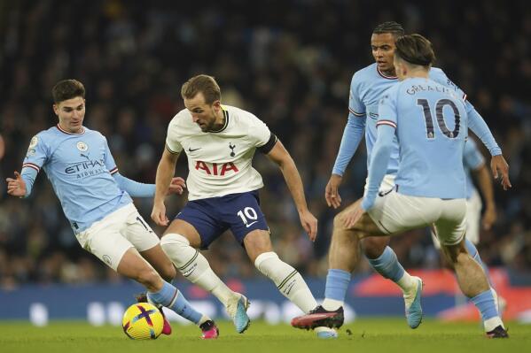 Harry Kane breaks Tottenham scoring record with goal vs Man City