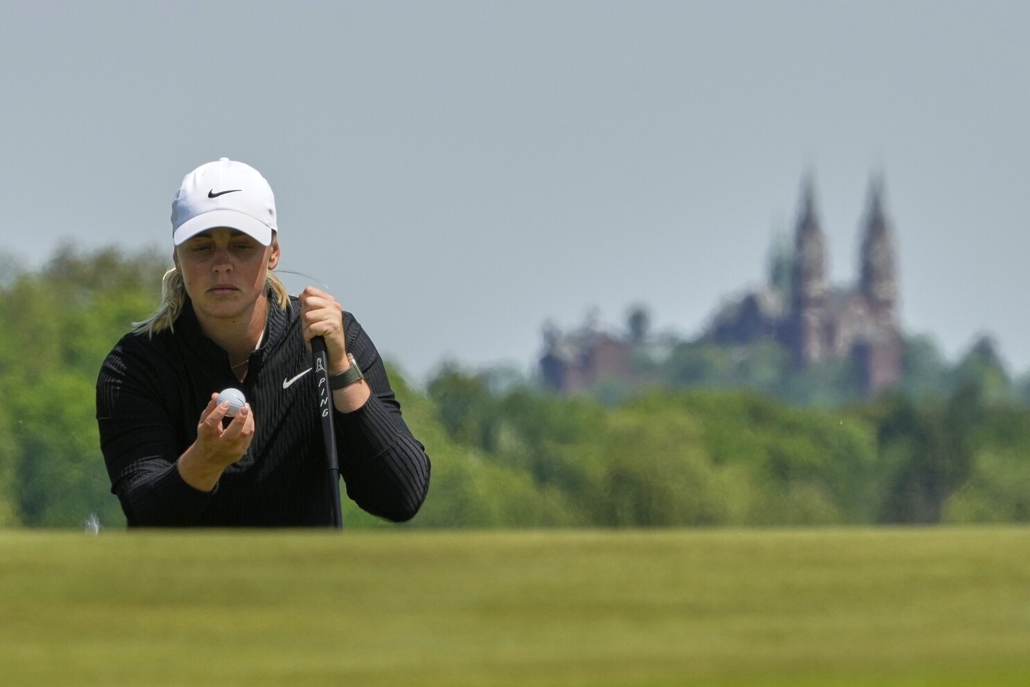 Maja Stark avoids mistakes to take 1-shot lead into final round of the U.S. Women's Open