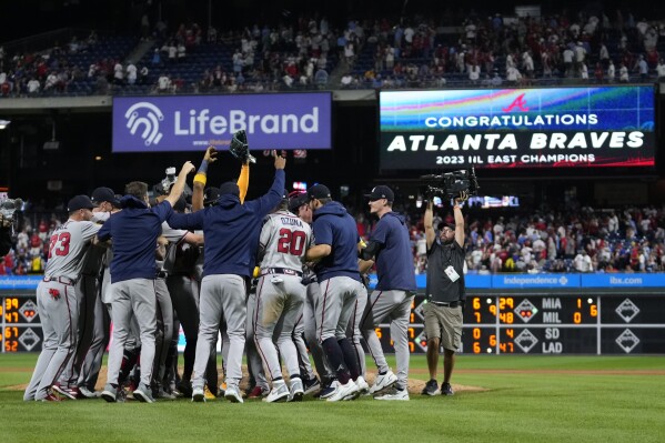Atlanta Braves Clinch NL East! Phillies Manager RIPS Ronald Acuña Jr  Celebration! Phillies - Braves 